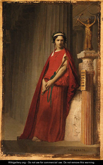 Portrait of Rachel Flix - Jean-Léon Gérôme