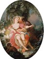 Lovers in a landscape - Jean-Baptiste Huet