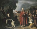 Moses Striking the Rock - Jan Victors