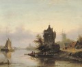 Taking the ferry on a summer's day - Jan Jacob Spohler