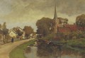 The church at Kortenhoef - Jan Hillebrand Wijsmuller