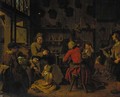 The interior of a cobbler's shop - Jan Jozef, the Younger Horemans