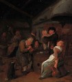 Peasants carousing in a tavern - Jan Miense Molenaer