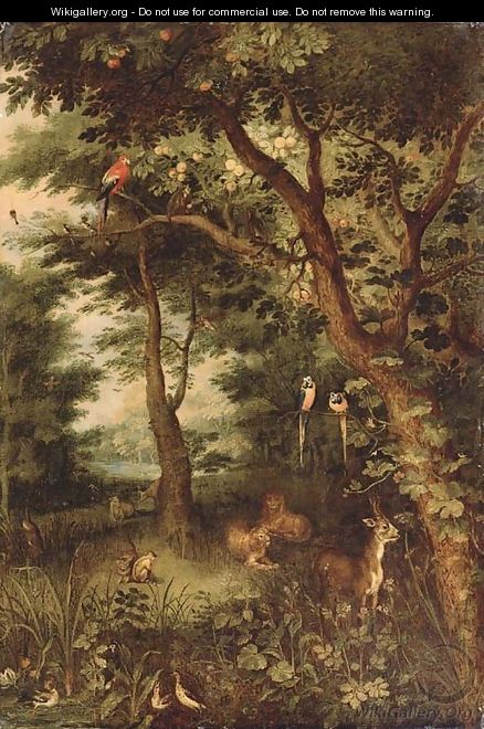 The Garden of Eden - Jan, the Younger Brueghel