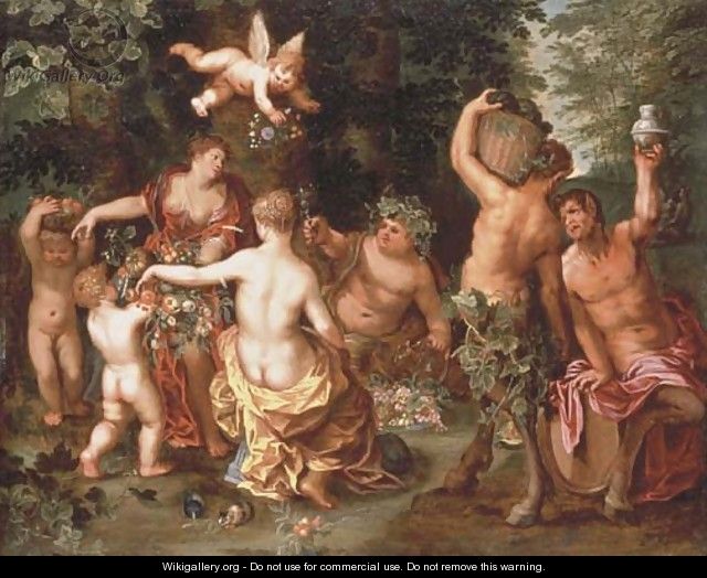 An Allegory of Abundance - Jan, the Younger Brueghel