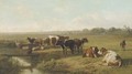 Cattle in an extensive polder landscape - Jan Bedijs Tom