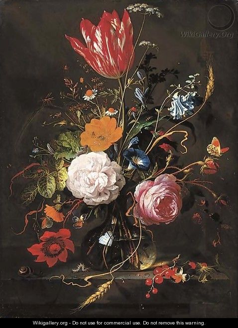 Roses - Jan Davidsz. De Heem