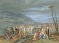 Calvary - Jan, the Younger Brueghel