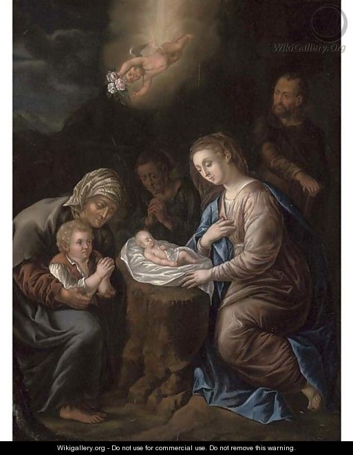 The Nativity - Jan Frans Douven