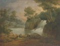 Landscape with Waterfall - James Snr Peale
