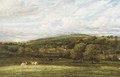 Cattle resting in a wooded valley - James Orrock