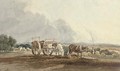 Horses in a rural landscape - James Arthur O'Connor