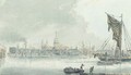 View of the Thames with St Paul's in the distance, London - James Miller