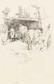 The Smith's Yard - James Abbott McNeill Whistler