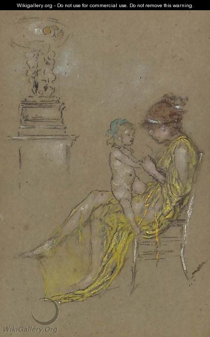 Mother and Child - James Abbott McNeill Whistler