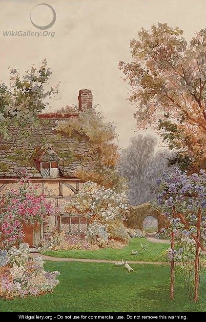 A garden in Egdean, Sussex - James Matthews