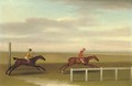 Two race horses in a match - James Seymour