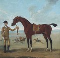 The Duke of Devonshire's Flying Childers held by a jockey - James Seymour