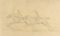 A pair of galloping horses with their jockeys - James Seymour