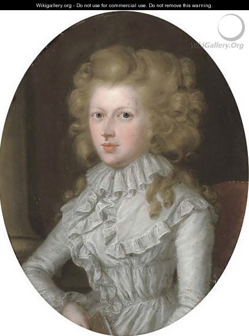 Portrait of a lady - James Scouler
