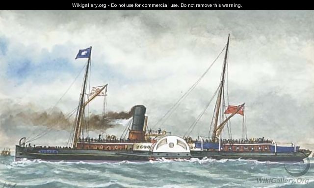 London and Ramsgate steamer Hobken (illustrated) - James Scott Maxwell