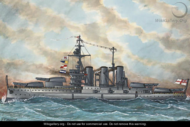 Tthe majority of battleships including S.S. Mamari (illustrated) - James Scott Maxwell