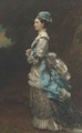 Portrait of Lady Marjorie Banks - James Sant