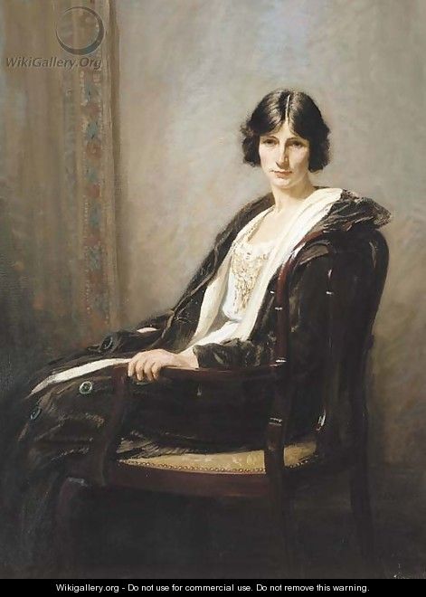 Portrait of a lady - James Riddel