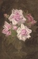 Pink roses in a vase - James Stuart Park
