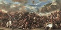 A cavalry battle - Salvator Rosa