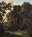 A hunting party in a wood - Salomon Rombouts