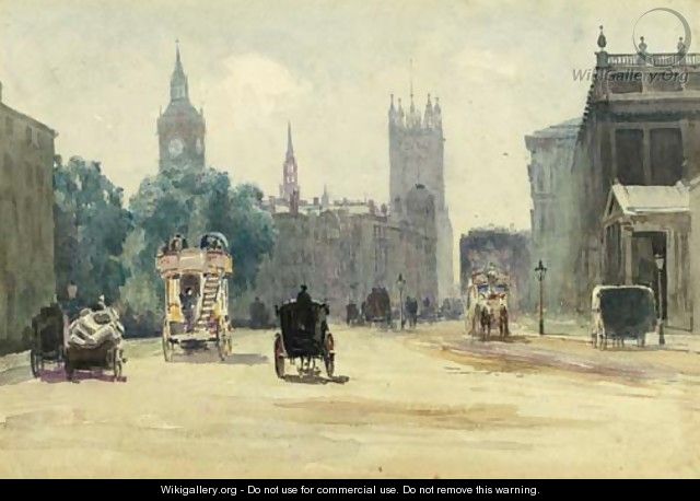 A view of Whitehall - Robert Thorne Waite