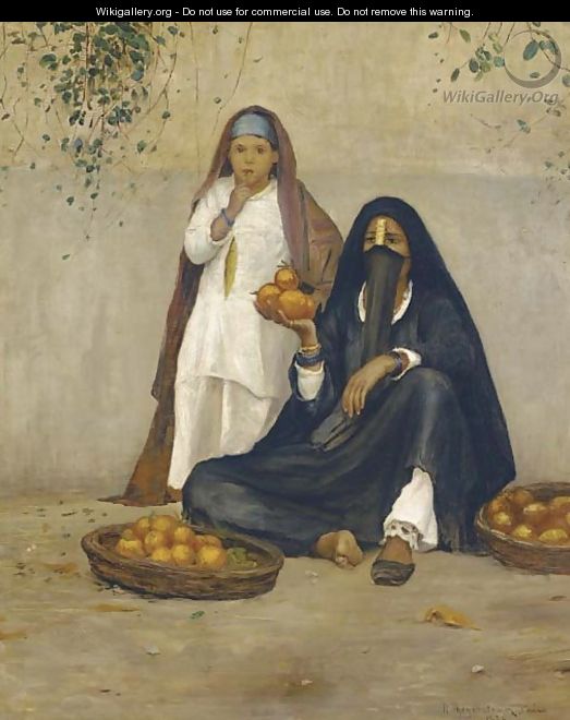 The orange sellers, Cairo - Robert Thegerstrom