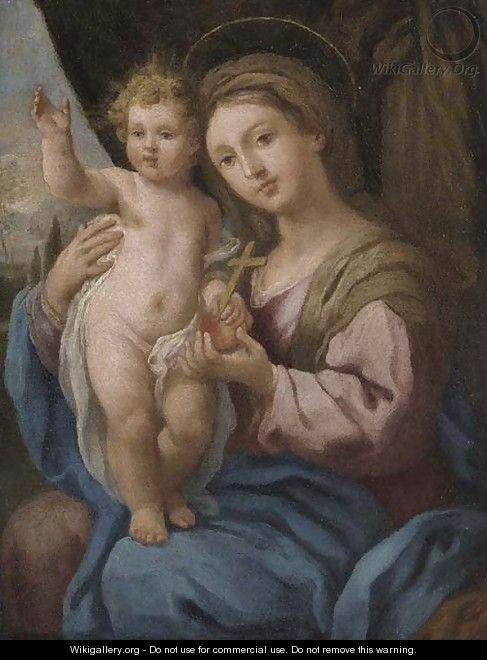 The Madonna and Child 3 - Roman School
