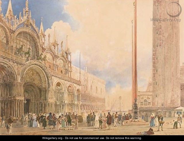 Chiesa di San Marco, Venice - Rudolf Ritter von Alt