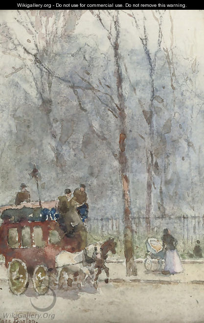 The Hammersmith omnibus on Piccadilly - Rose Barton