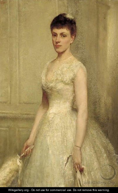 Portrait of Rosalina Speid - Robert Dudley Oliver