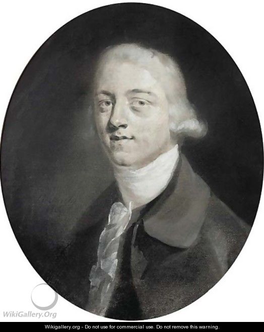 Portrait of Sir Charlton Leighton, bust-length - Robert Healy