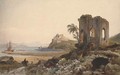 The Castel dell'Ovo on a promontory above the Bay of Naples - Harriet Cheney