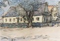 Polish village - Robert Polhill Bevan