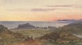 View of Nice at sunset - Harriet Cheney