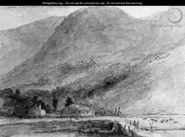 Between Borrowdale and Buttermere - (after) And Hon. Daniel Finch