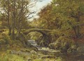 A bridge over a rocky stream - Richard Gay Somerset