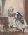 An Arab warrior pausing for refreshment - Richard Caton Woodville