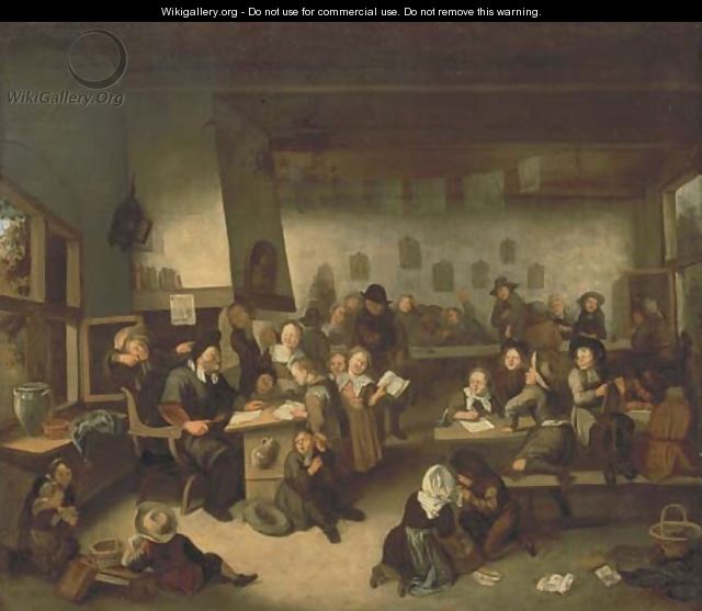 The village schoolroom - Richard Brakenburgh