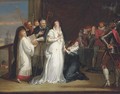 Mary, Queen of Scots, taking her leave of Sir Arthur Melville, on her way to execution - Richard Westall