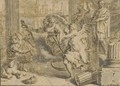 War, Vanity and Time wreaking destruction on the works of Emperors - Richard van Orley