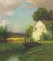 A barn in summer - Robert Bruce Crane