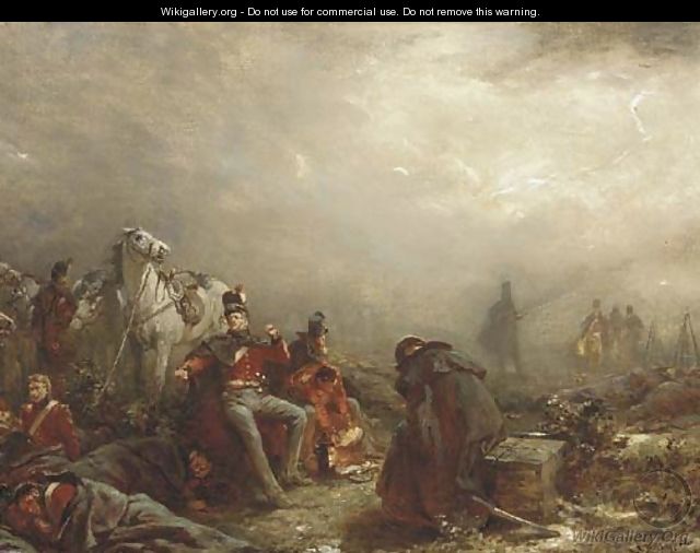 The Morning of Waterloo - Robert Alexander Hillingford