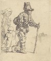 A Peasant Family on the Tramp - Rembrandt Van Rijn